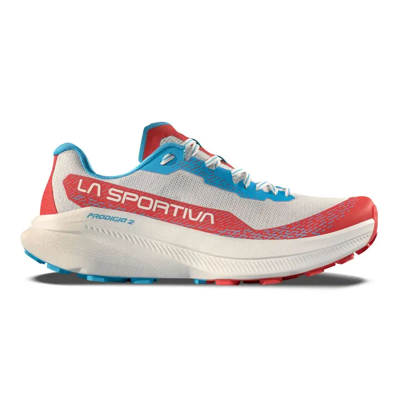 Prodigio 2 Bianco Hibiscus - Scarpe Trail Running Donna EUR 38