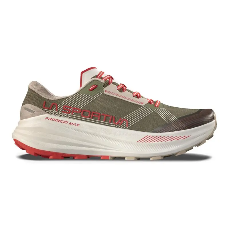 Prodigio Max Cypress Mountain Rosso - Scarpe Trail Running Uomo EUR 41