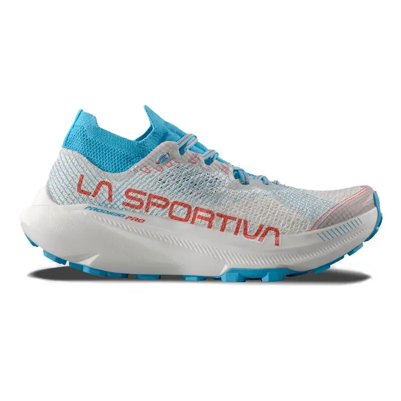 Prodigio Pro Bianco Malibu Blue - Scarpe Trail Running Donna EUR 39