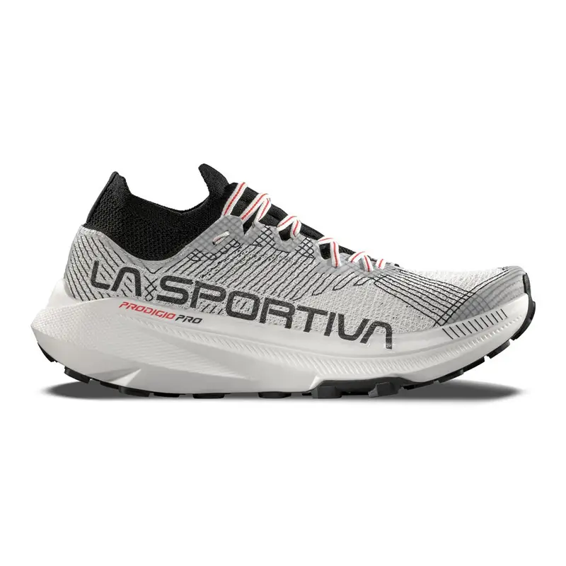 Prodigio Pro Bianco Nero - Scarpe Trail Running Uomo EUR 42