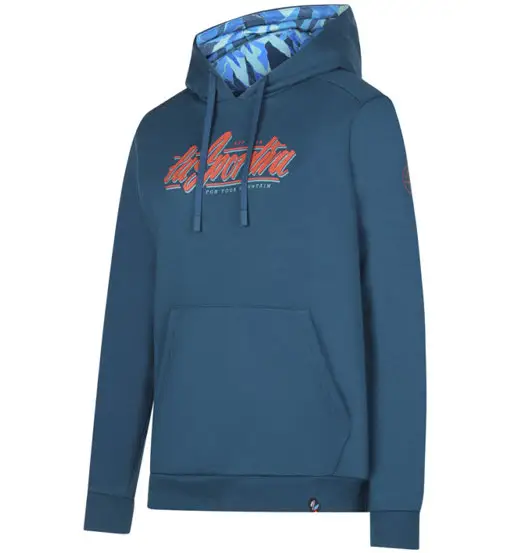 Retro W - felpa con cappuccio - donna Blue