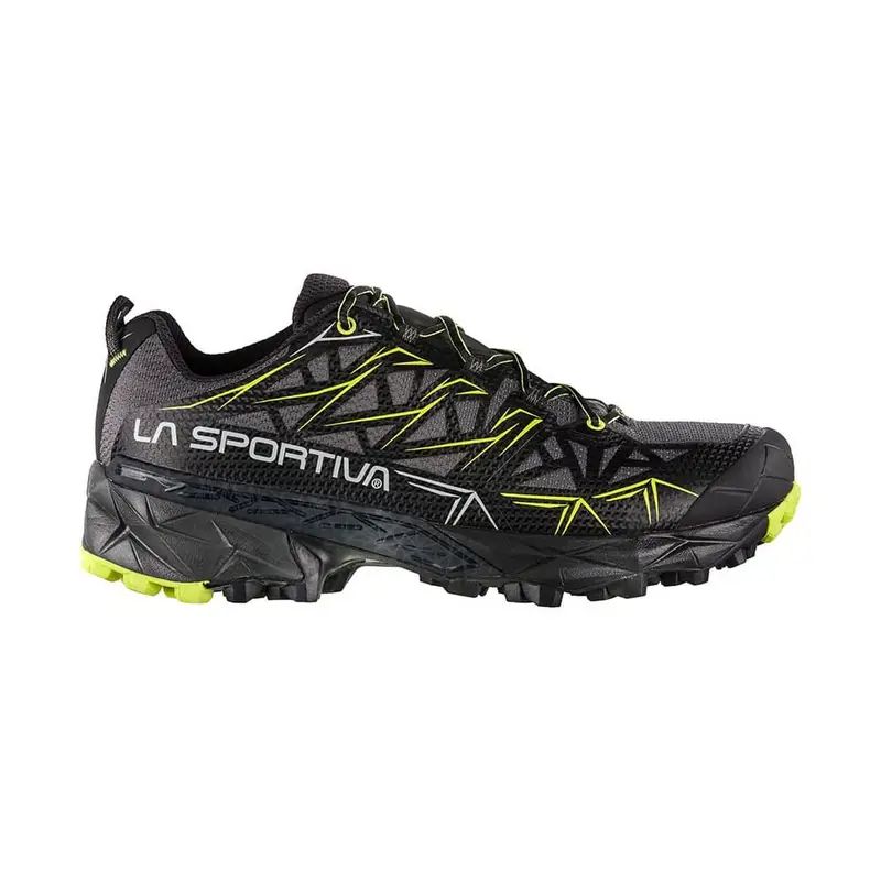 Scarpe Trail Running Akyra GORE-TEX Nero Giallo Uomo EUR 43,5