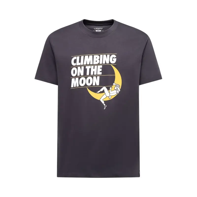T-Shirt Arrampicata Moon Rock Onix Chalk Uomo M