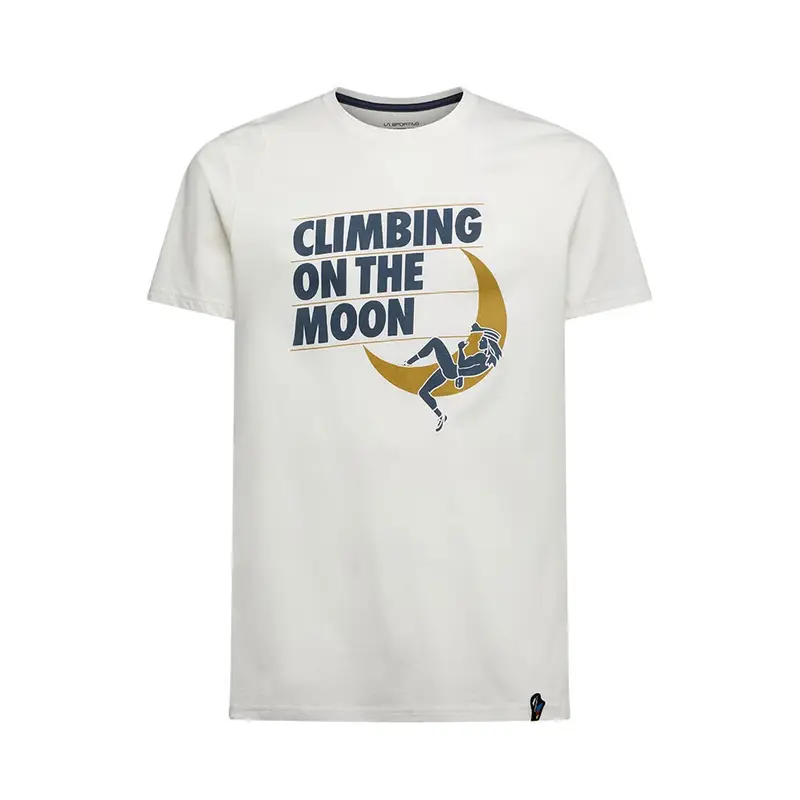 T-Shirt Moon Rock Bianco Uomo S