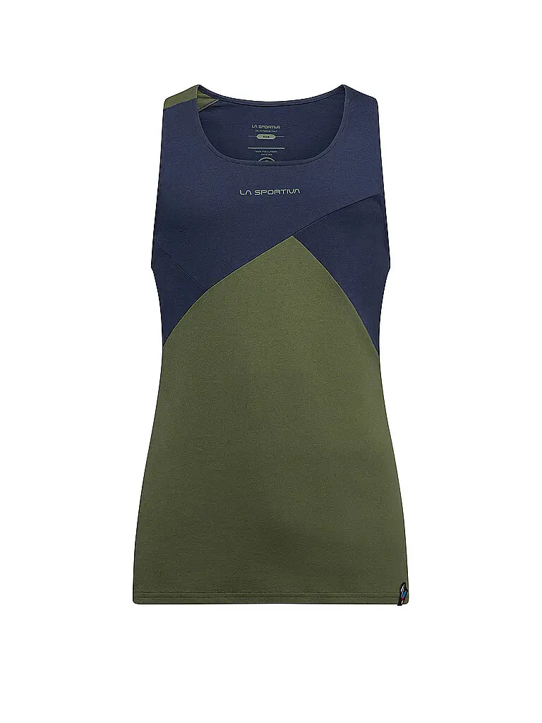 Tank top da arrampicata da uomo Dude oliva | M