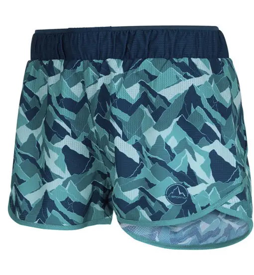 Timing W - pantaloni corti trail running - donna Blue