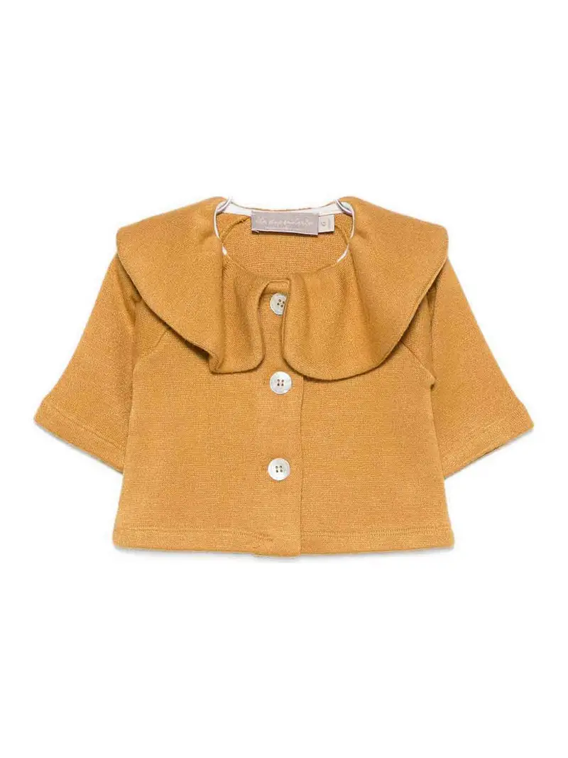 La Stupenderia Cardigan Giallo 3999641