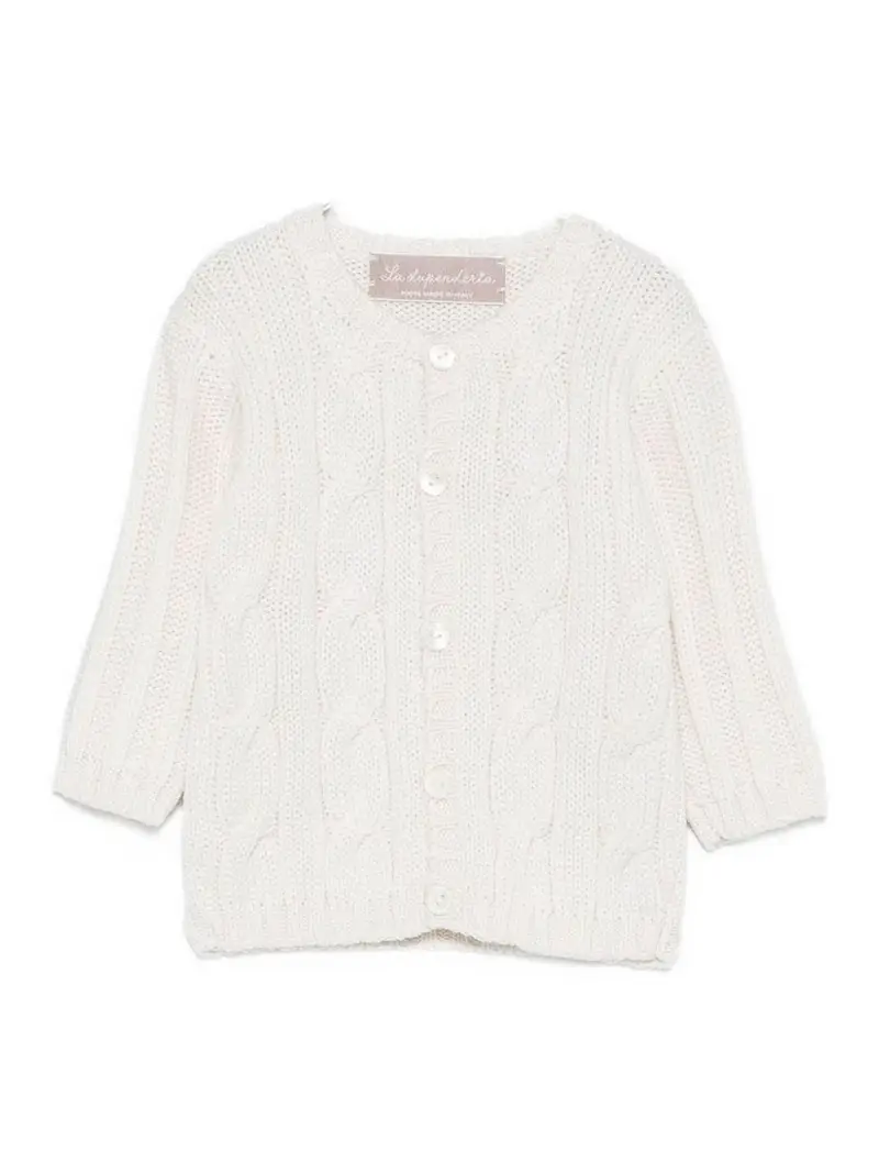 La Stupenderia Cardigan Crema 3999449