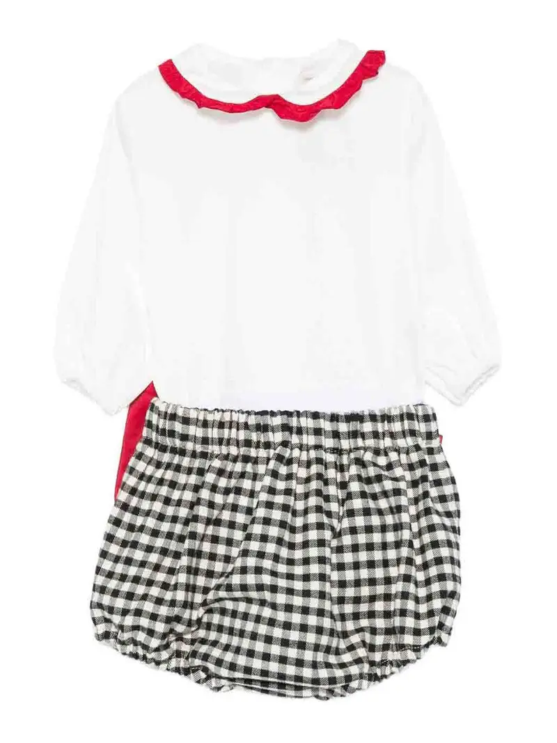 Completo Con Fiocco Bianco