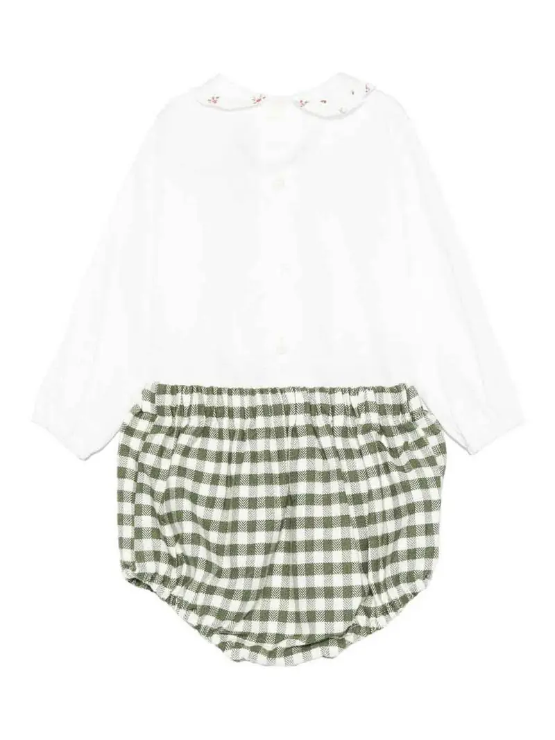 Completo Con Fiocco Verde