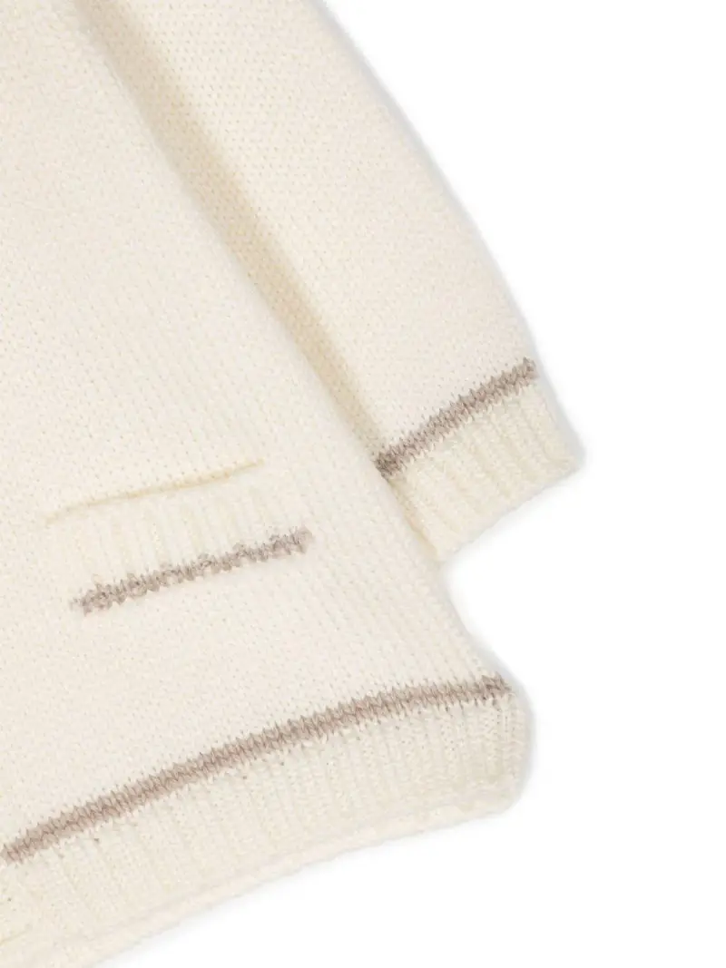 LA STUPENDERIA KIDS Cardigan Bianco 2530062 miniatura 2