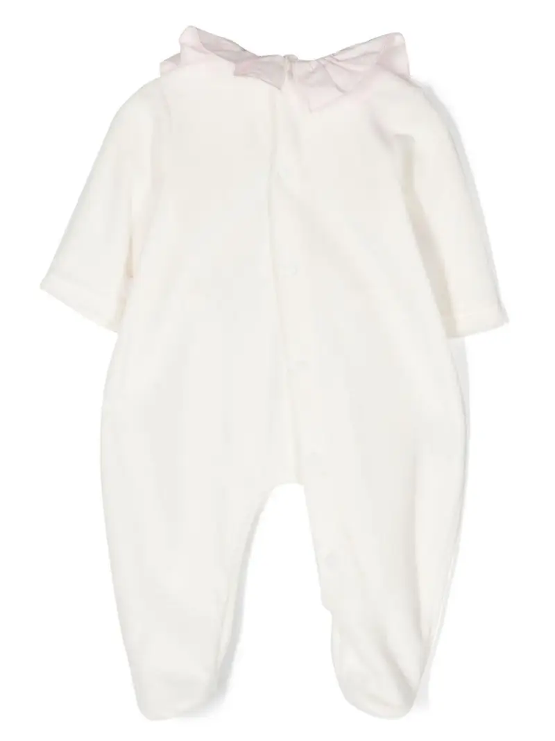 Tutina neonata "my heart" panna miniatura 3