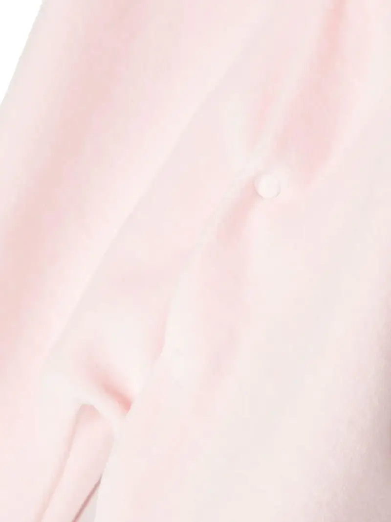 Tutina Neonata Rosa con colletto ricamato miniatura 2