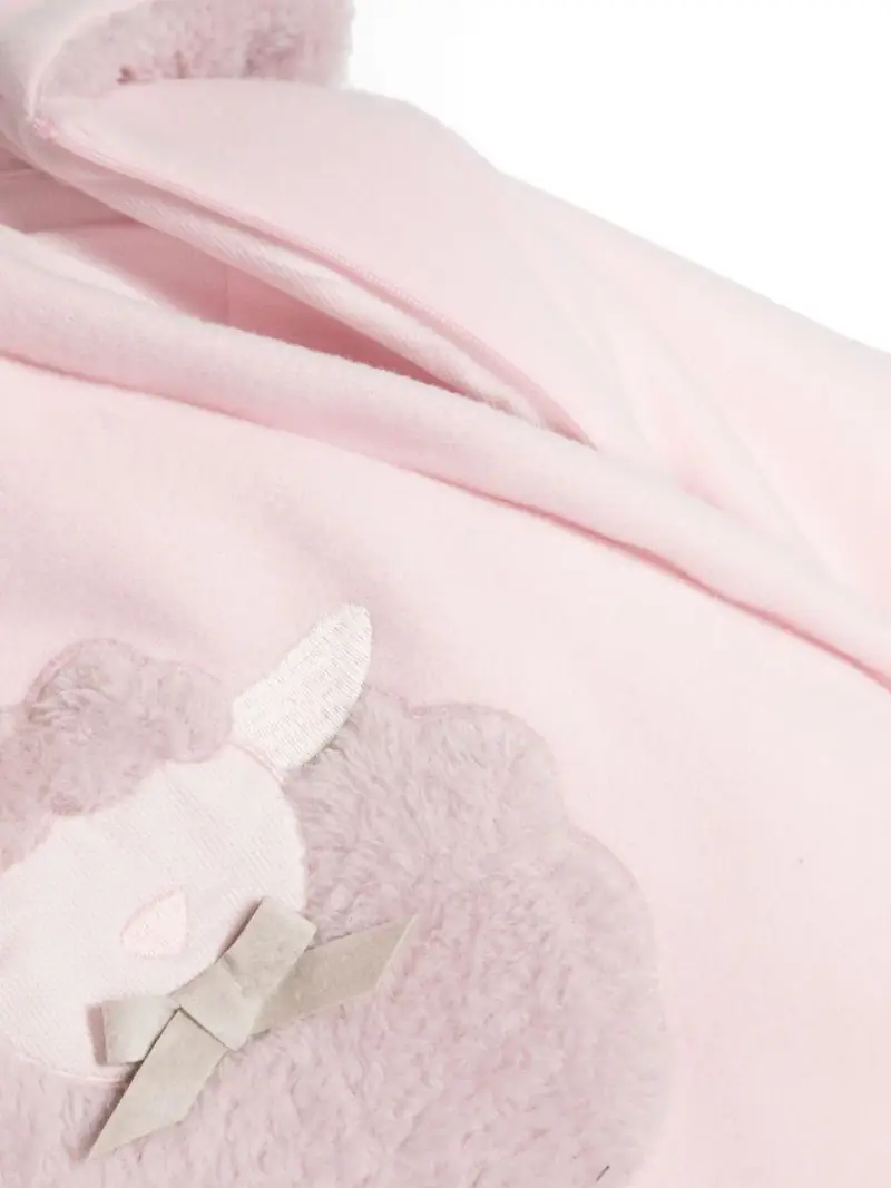 Tutina rosa ricamo sheep miniatura 2