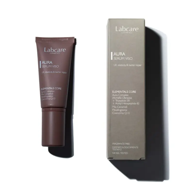 Viso aura serum viso - Trattamento antietà pelli mature, Crema viso pelle secca, Siero antirughe miniatura 4