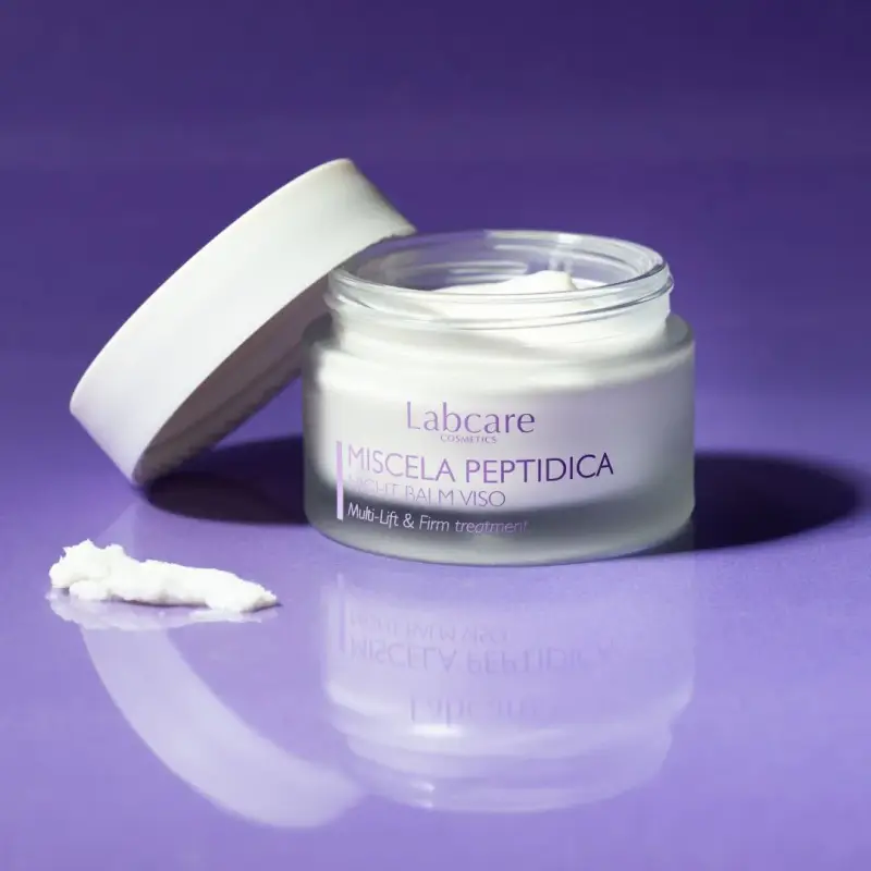 Viso miscela peptidica night balm multi lift film treatment - Trattamento antietà pelli mature, Crema antirughe miniatura 4