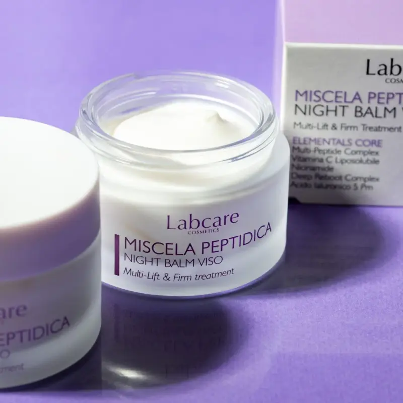 Viso miscela peptidica night balm multi lift film treatment - Trattamento antietà pelli mature, Crema antirughe miniatura 5