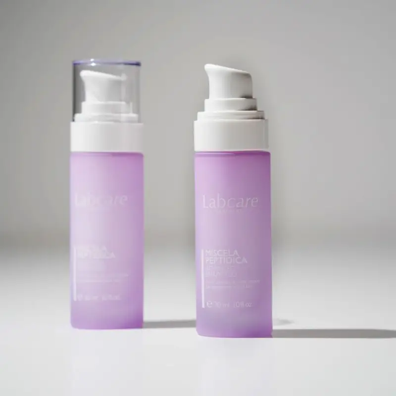 Viso miscela peptidica serum viso - Trattamento antietà pelli mature, Siero antirughe miniatura 3