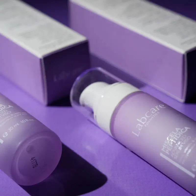 Viso miscela peptidica serum viso - Trattamento antietà pelli mature, Siero antirughe miniatura 4