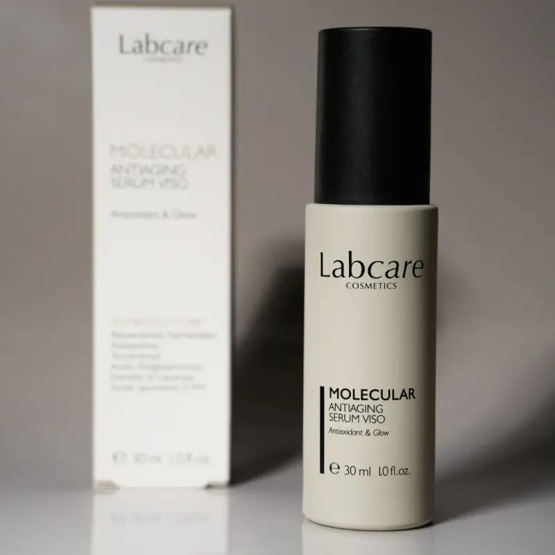 Viso molecular antiaging serum - Trattamento antietà pelli mature, Siero antirughe, Siero viso illuminante miniatura 3