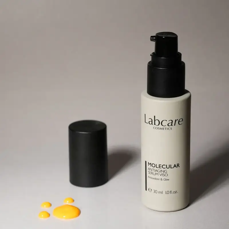 Viso molecular antiaging serum - Trattamento antietà pelli mature, Siero antirughe, Siero viso illuminante miniatura 5