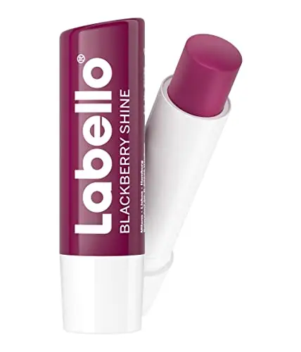 Labello Blackberry Shine Burrocacao Labbra 4.8 g, Balsamo Labbra Colorato All'Aroma Di More, Lip Balm Idratante 24H Con miniatura 2