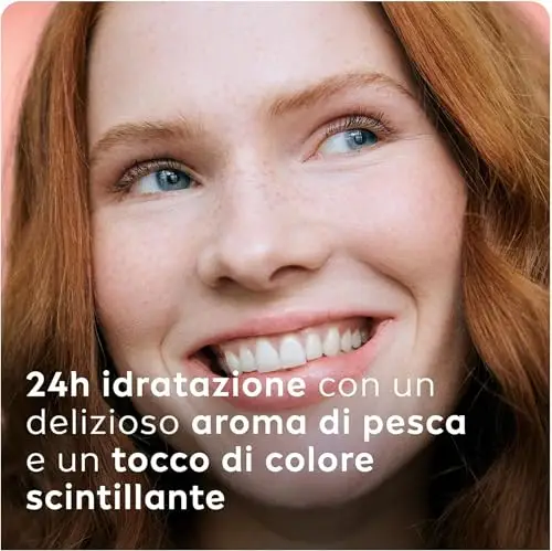 Labello Peach Shine Burrocacao Labbra 4.8 g, Balsamo Labbra Colorato All'Aroma Di Pesca, Lip Balm Idratante 24H Con miniatura 2
