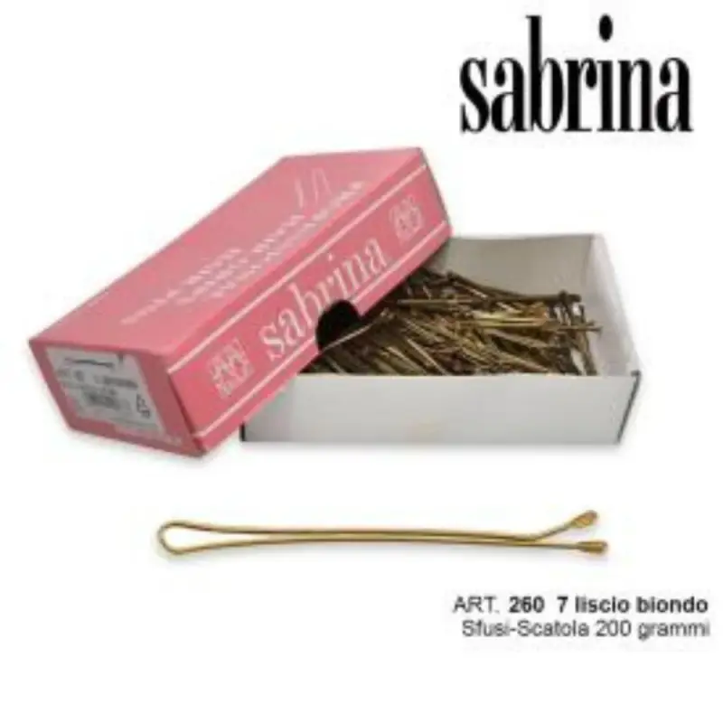 Bigodino permanente corto confezione da 12 pezzi 80 x 11 mm