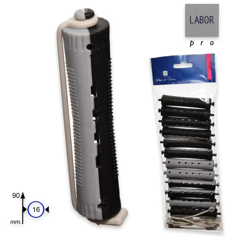 Bigodino permanente lungo confezione da 12 pezzi 90 x 16 mm