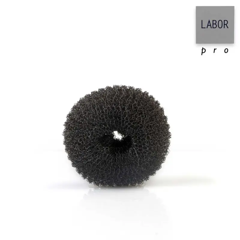 ciambella media acconciatura bruno 9 cm