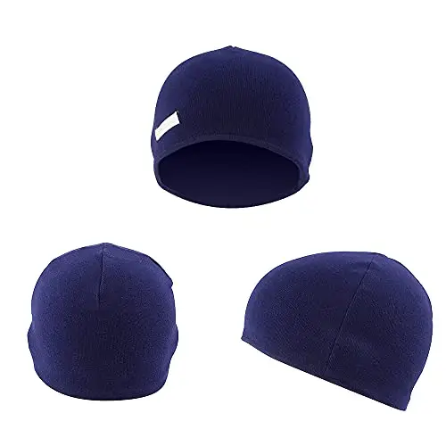 LACOFIA Berretto Beanie Neonato Cappello a Maglia da Bambino Cotone Marina L/3 miniatura 3