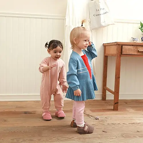 LACOFIA Pantofole Bambino Marrone 3433990 miniatura 2