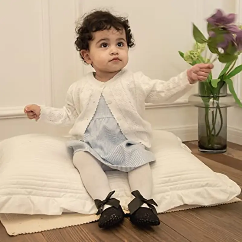 LACOFIA Ballerine Bambina Nero 2148550 miniatura 2