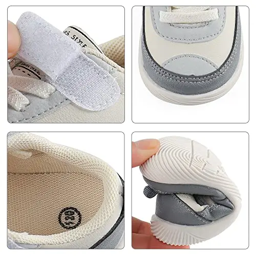 LACOFIA Sneakers bambini Neonato Grigio 2699667 miniatura 2