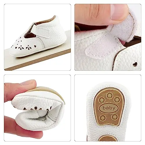 LACOFIA Scarpe primi passi Bambina Bianco 2804220 miniatura 3