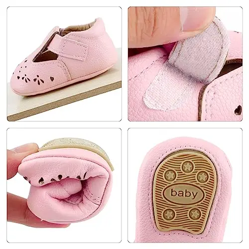 LACOFIA Scarpe primi passi Bambina Rosa 2804218 miniatura 3