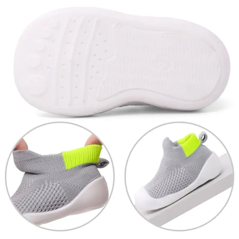 LACOFIA Scarpe primi passi Neonato Grigio 2148844 miniatura 3