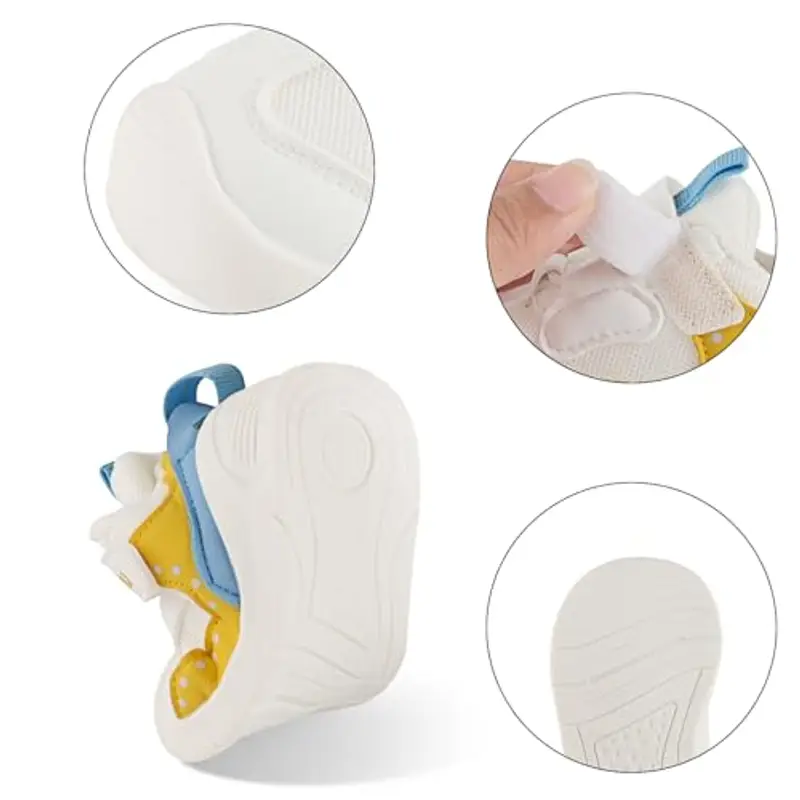 LACOFIA Scarpe primi passi Neonato Bianco 2427196 miniatura 2