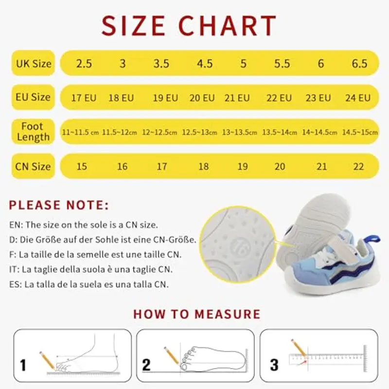 LACOFIA Scarpine Primi Passi Bimbo Scarpe Neonato con Suola Gomma Antiscivolo Sneakers Bambino Grigio 17 EU miniatura 3