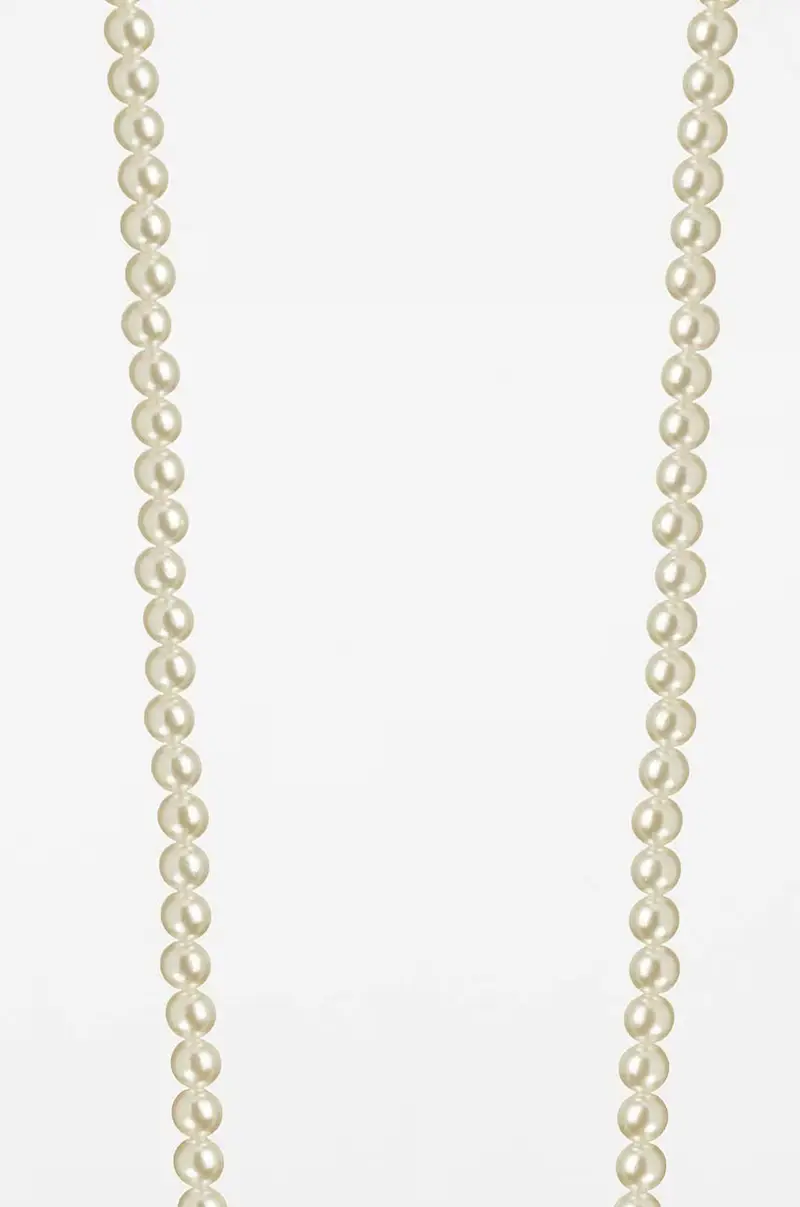 catenella per telefono Agahte 120 cm Bianco miniatura 2