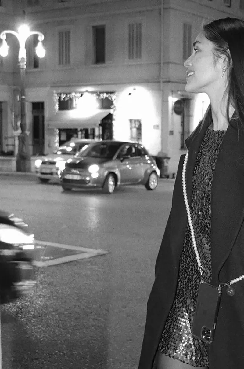 catenella per telefono Agahte 120 cm Bianco miniatura 4