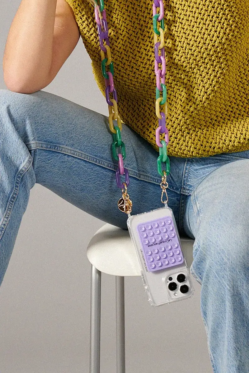 catenella per telefono Blake 120 cm Multicolore miniatura 4