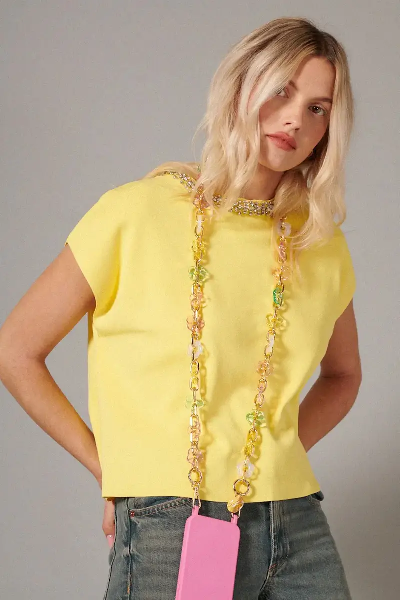 catenella per telefono Cassy 120 cm Multicolore miniatura 4