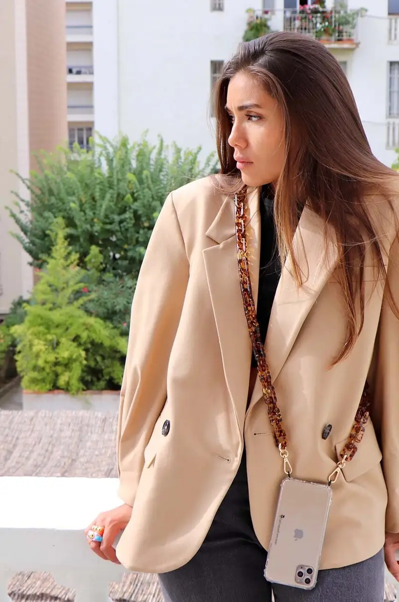 catenella per telefono Emmy 120 cm Multicolore miniatura 4