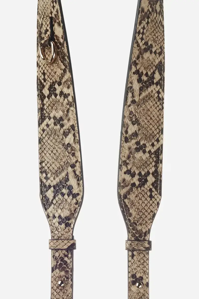 catenella per telefono Nora 120 cm colore marrone miniatura 2