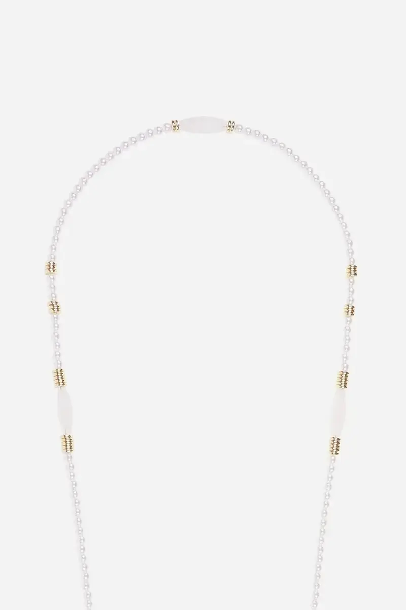 catenella per telefono Sola 120 cm colore bianco miniatura 2