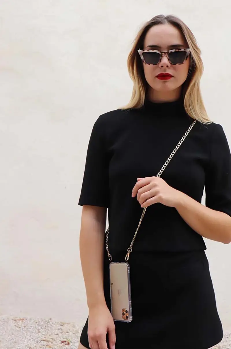 catenella per telefono Sona 120 cm Giallo miniatura 3