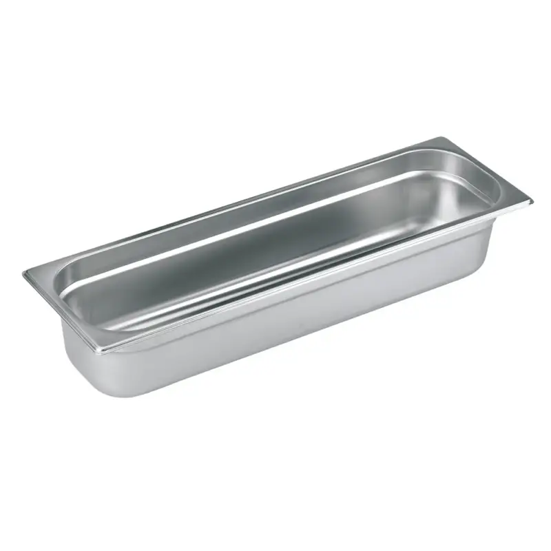 Bac 2/4 senza manico in acciaio inox Lacor GN