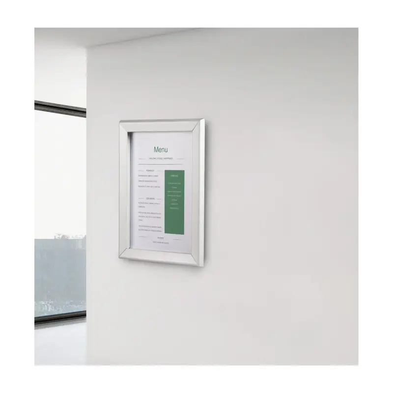 Cornice menu A3 in alluminio Lacor