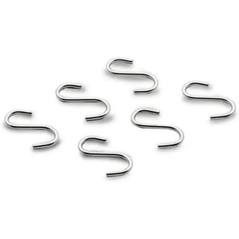 Set di 6 ganci in acciaio inox Lacor 18/10